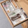 Universal Extendable Drawer Organizer Durable Plastic Multi-Size for Makeup Cosmetic Bedroom Dressers Tool Storage Desk