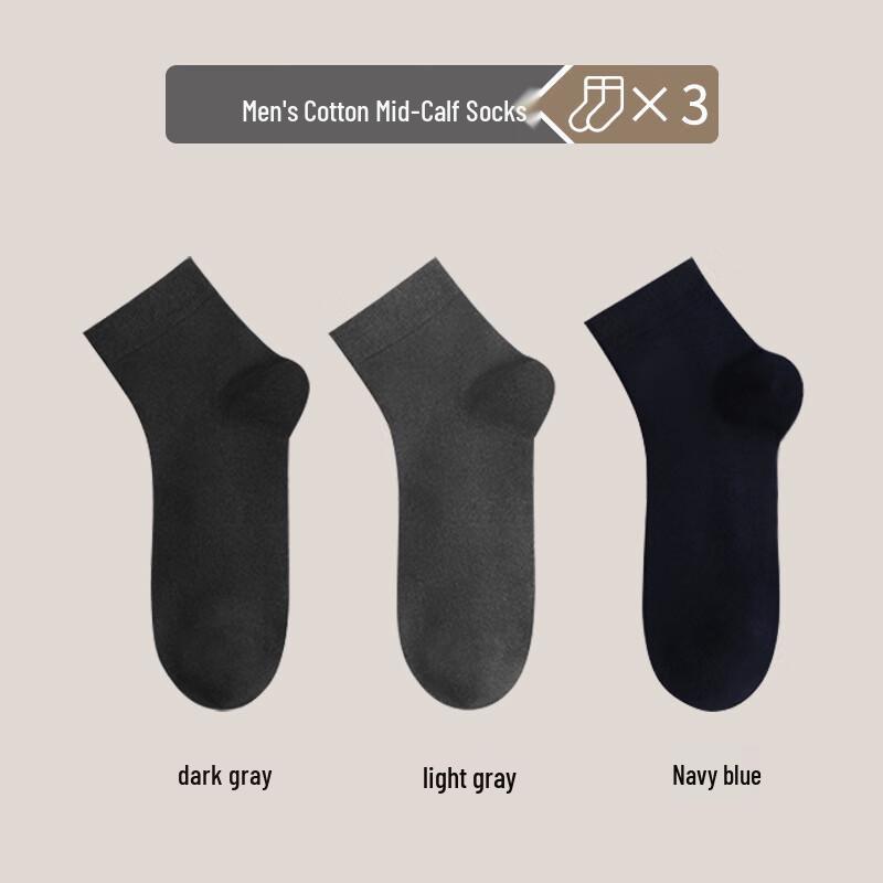 

LangSha Men s & Women s Cotton Mid-Calf Socks