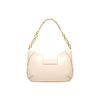 Bally Chain Underarm Bag Leather Shoulder Bag Women bags Beige 6239075-WHITE