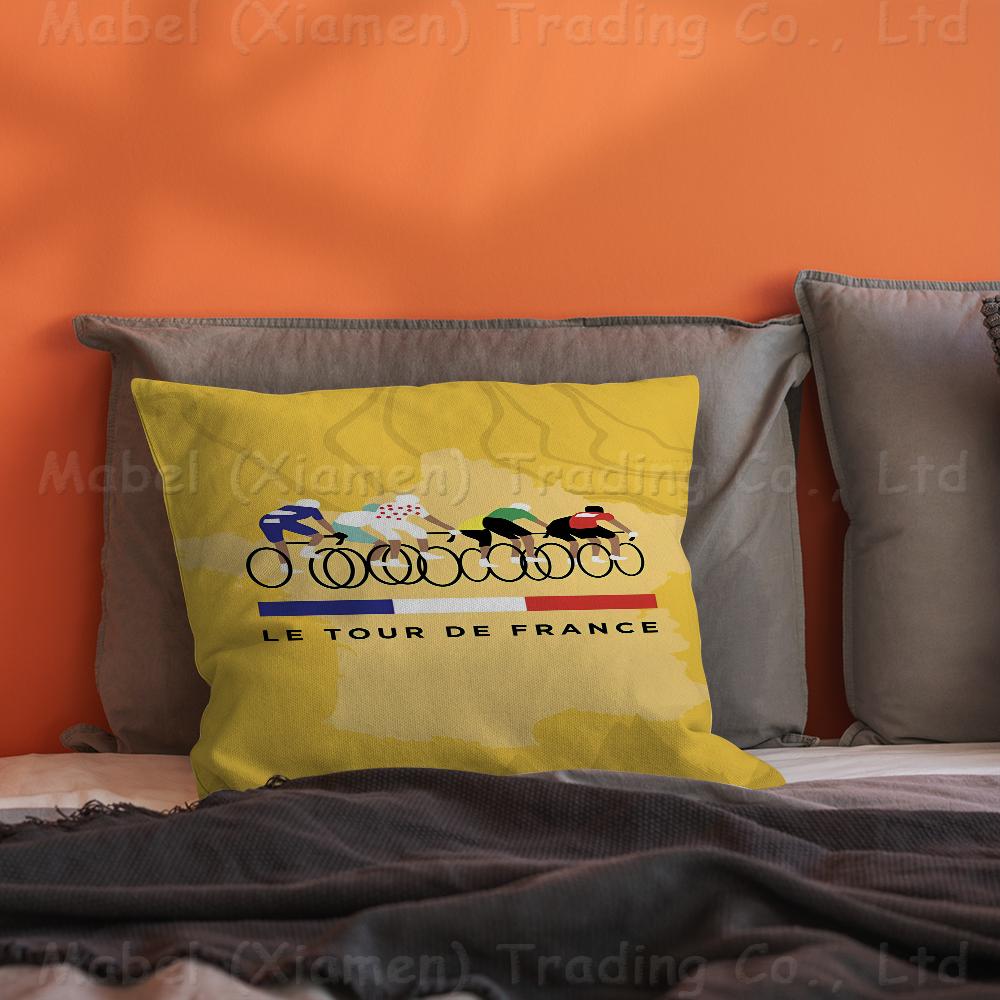 TTour DDe FFrance Pillow Cushion Cover Pillowcase Living Room Sofa Home Decor Customized