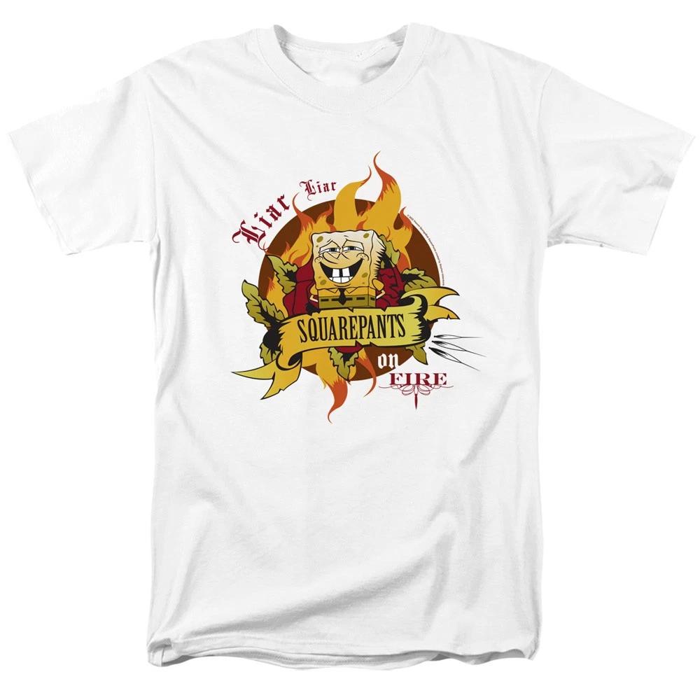 SpongeBob SquarePants - Liar Liar Pants On Fire -  Men Children s T-shirt 100