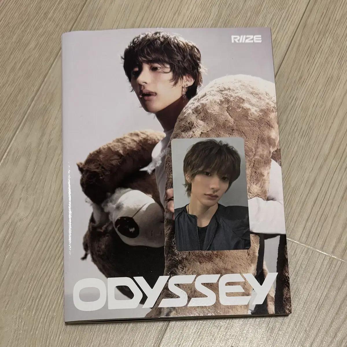 

Японский тур Лимитированное издание Luck+ Riize Odyssey Фотобук Набор с обложкой Чанеёна