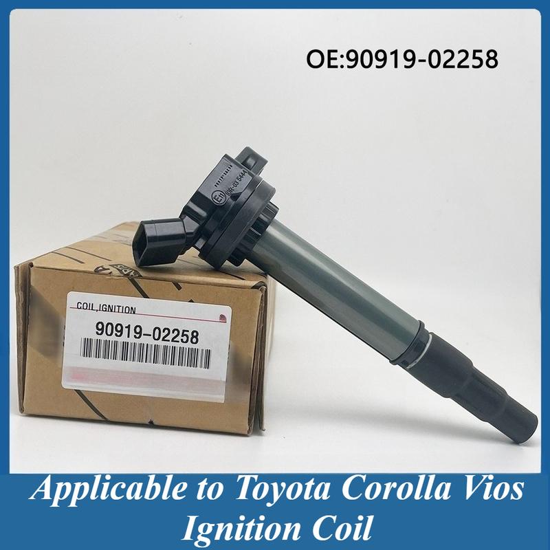 For Toyota Corolla Vios 2003-2007 90919-02258 High Performance Ignition Coil Pack Reliable Engine Part Car Auto Spare Parts