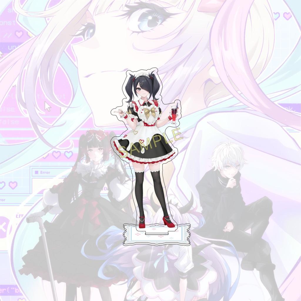 Anime NEEDY GIRL OVERDOSE 15 cm Acrylic Standing Figure Model Desktop Decoration Fan Collection Gift Keychain