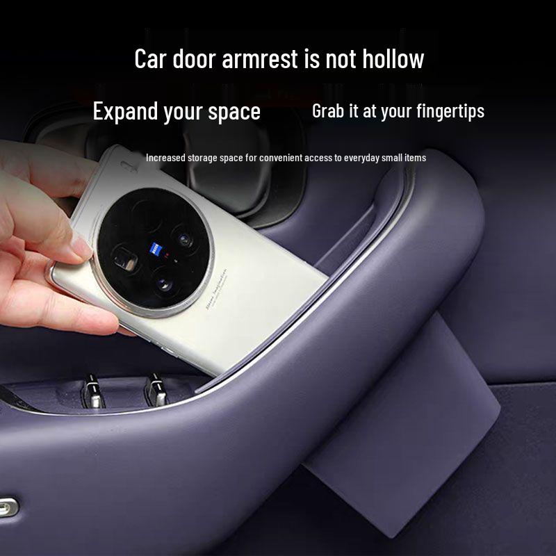 Car Door Handle Storage Box for Li Auto C10/C16 (2024-2026) - Upgrade Accessory