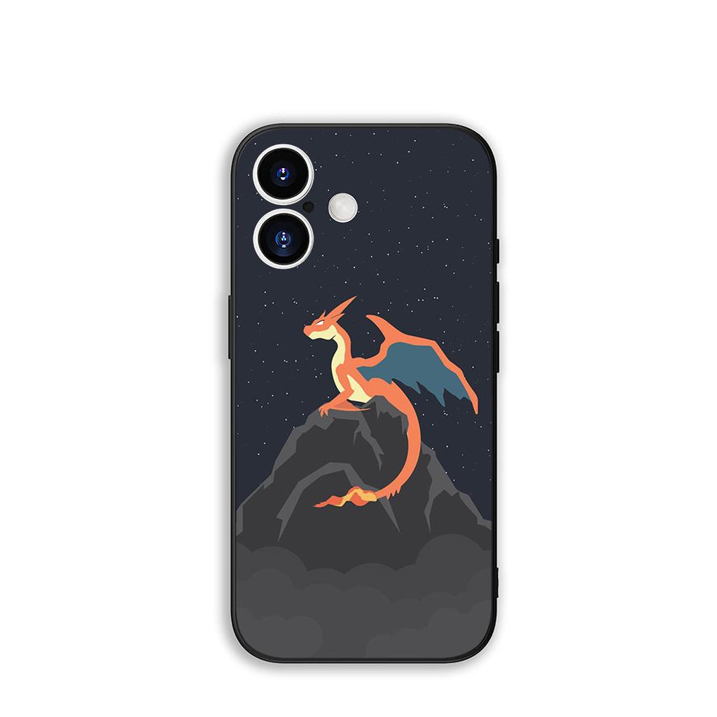 Phone Cover P-Pokemons GO Charmander P-Pikachus for Apple iPhone 16 15 14 Plus 13 12 Mini 17 Pro Max + ProMax 16E Air 15+ Case