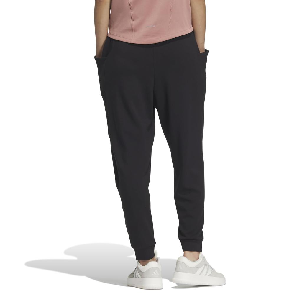 Adidas Lux AC Jogger Black Sweatpants, KQD76, Women's, (JN9992)