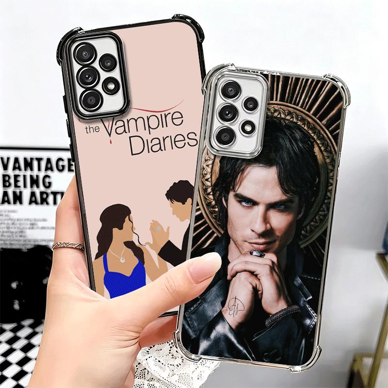 The Vampire Diaries Soft Phone Case For Samsung A17 A27 A07 A37 A57 A16 A56 A15 A55 A14 A54 A13 A53 A26 A36 A25 A35 A24 A34 A23