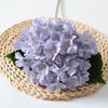 Simulated Hydrangea Single Flower With Leaf Home Wedding Hall Decoration Prop