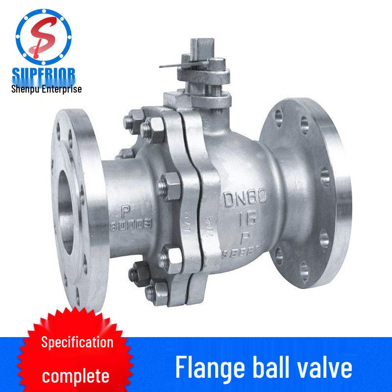 304 Stainless Steel Flanged Ball Valve, DN50/80/100, Q41F 16P Model