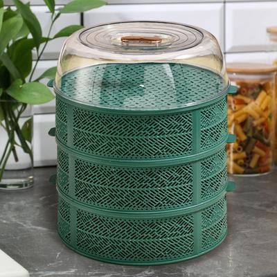 Useful Anti-deform Multi-purpose Double Handle Leftover Storage Box Food Cover Home Supplies Vegetable Cover