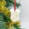 Elegant First Babys Christmas Ornament Handcrafted Acrylic For Celebrations Memorable