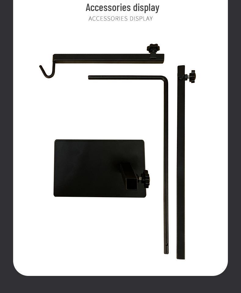 Adjustable Reptile Basking Floor Lamp with Retractable Stand for Lizards, Geckos, Parrots, Birds, and Plants