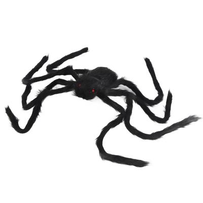Spinnen Halloween Deko Schreckliche Wiederverwendbare Schwarze Riesenspinne Halloween Dekoration für Innen