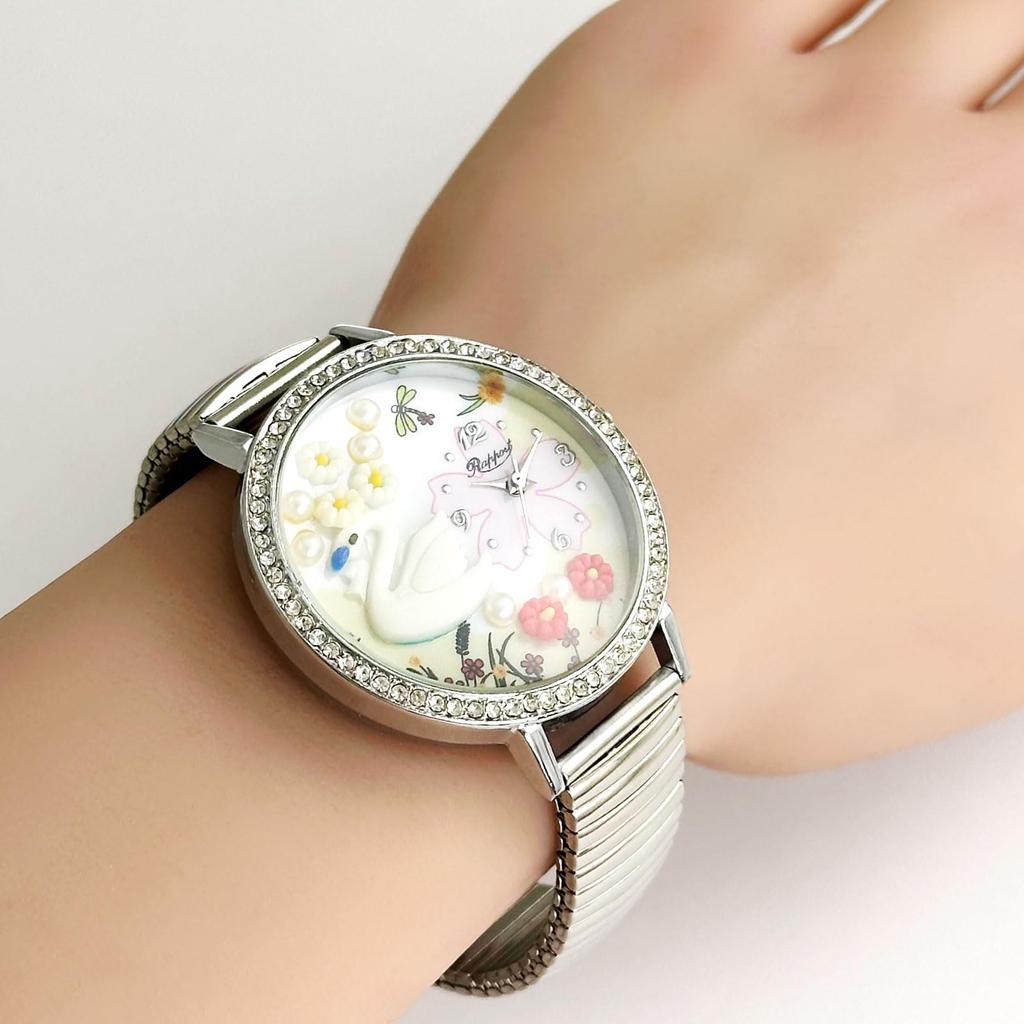 Wristwatch Rapport Fancy Bellows Watch 167006 Silver [Takeuchi Shoji] Women's