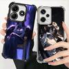 Albedo O-Overlords Anime Plating Phone Case For Xiaomi Redmi Note 14 15 Pro Plus 13 12 11 11S 11T 10 9S 9 5G Anti-Fall Airabag C