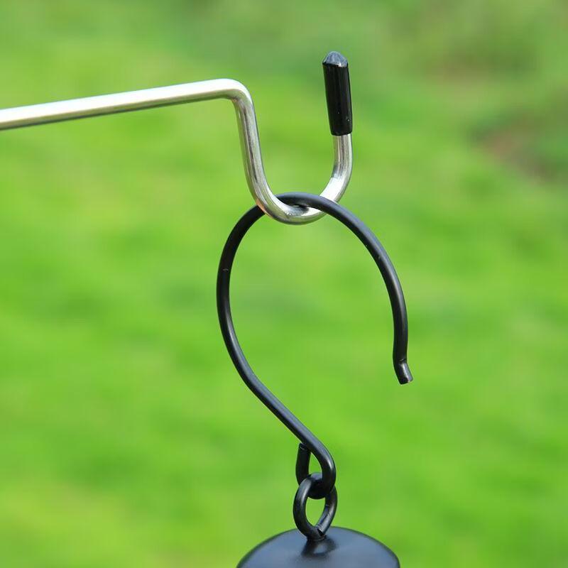 Jun Kai Wei Outdoor Ultralight Aluminum Alloy Tri-fold Portable Camping Table Lamp Stand
