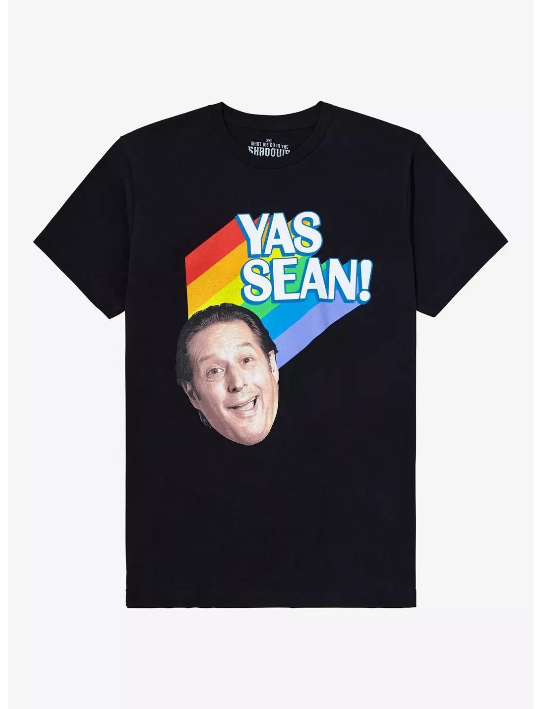 What We Do In The Shadows Mens Yas Sean! Funny Black T-shirt New XS 2XL 3XL S