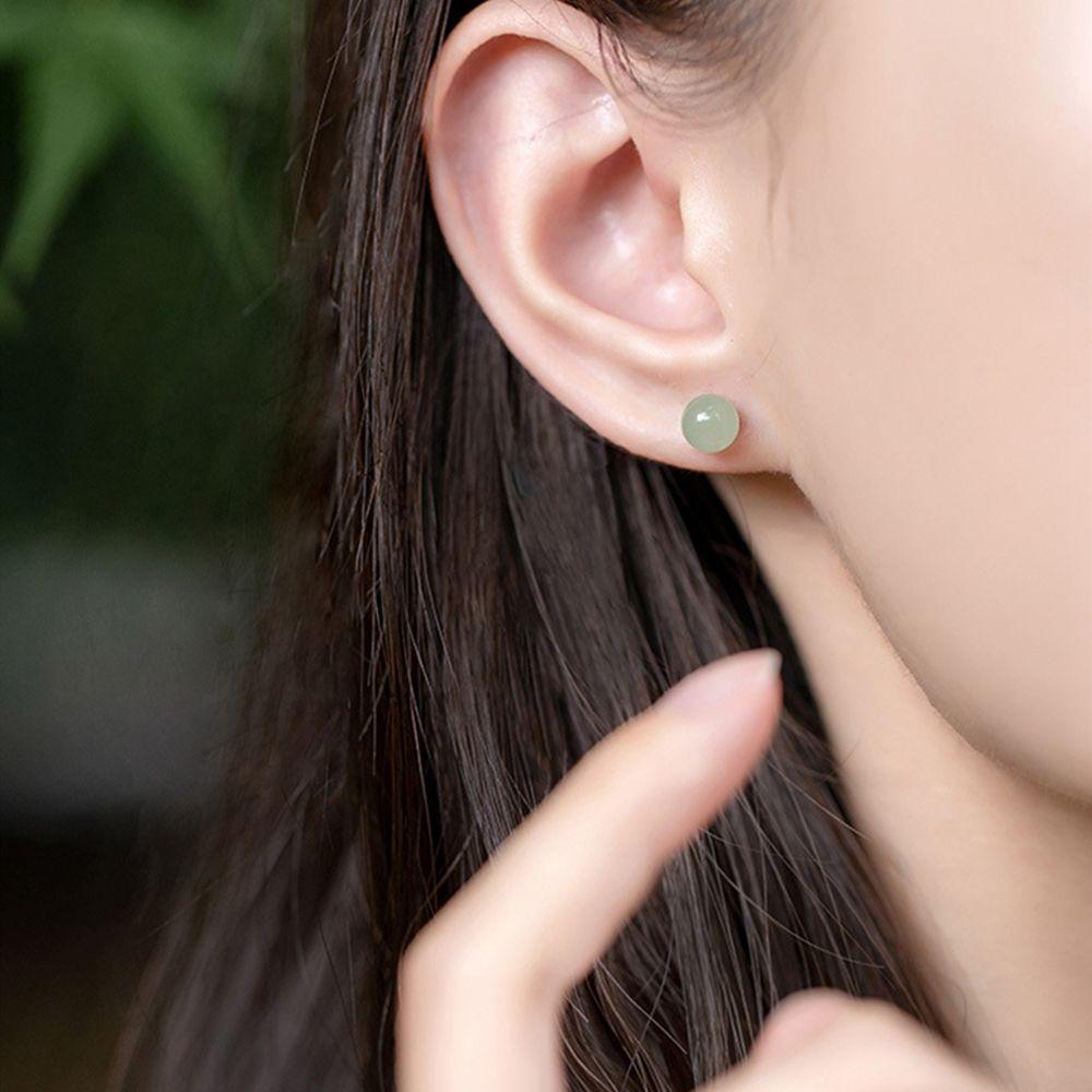 Chinese Style Jewelry Bead Stud Earrings Female Earrings   Earrings Korean Style Earrings