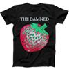 The Damned Strawberries Punk Rock Music Gift Black T Shirt 244