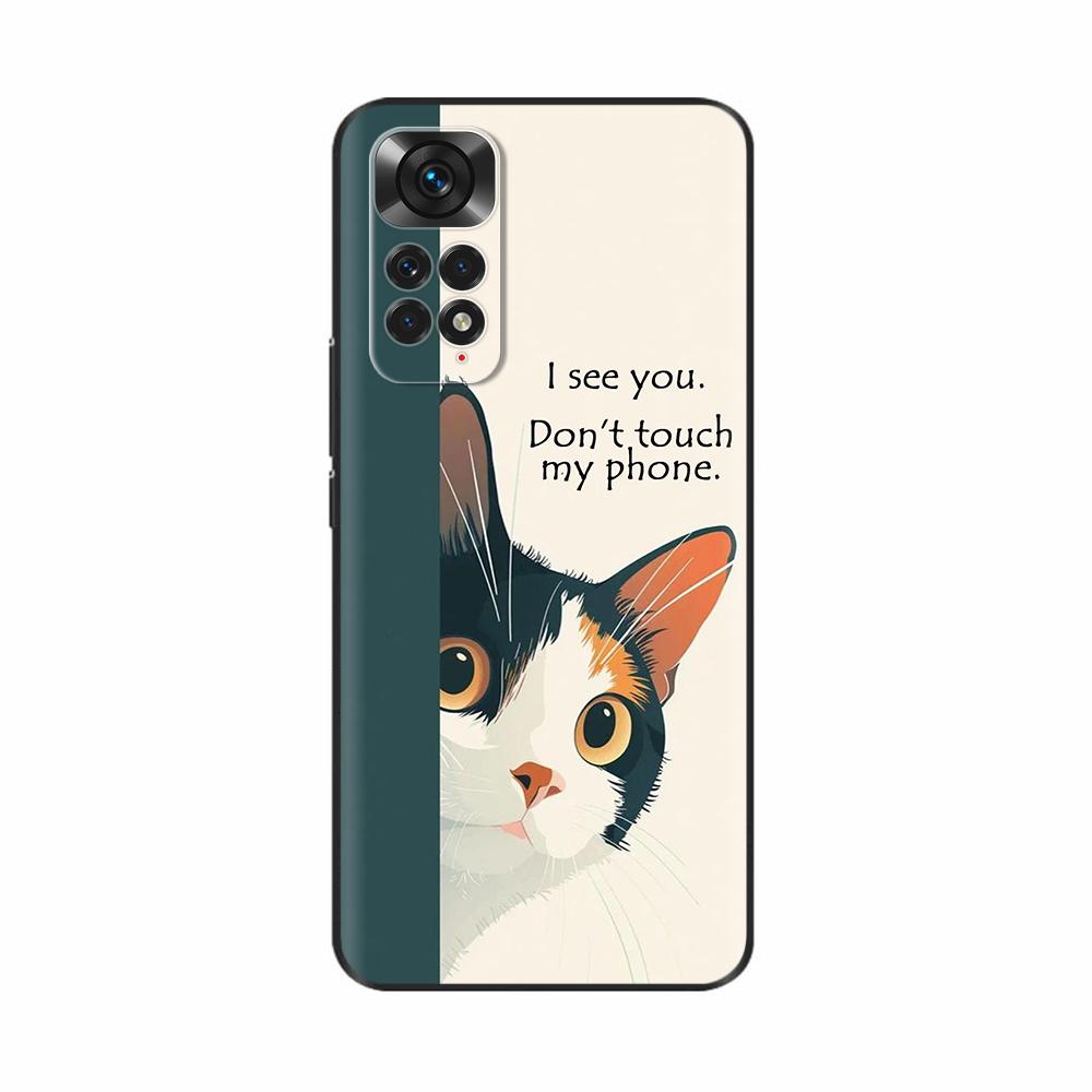 For Xiaomi Redmi Note 11 Case Note 11S Butterfly Soft Liquid Silicone Cover Full Protection Phone Case For Redmi Note 11s Note11