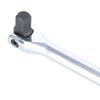 Heavy Duty 1/2 F Rod 15/18" Force Bar Activity Head Socket Wrench with Strong Force Lever Steering Handle for Repairing