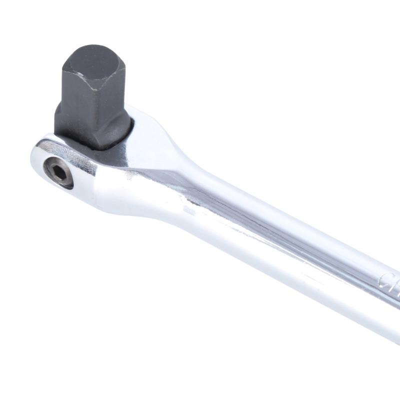 Heavy Duty 1/2 F Rod 15/18" Force Bar Activity Head Socket Wrench with Strong Force Lever Steering Handle for Repairing