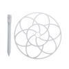 White Plastic Garden Stackable Bonsai Climbing Frame Plant Cage Frame Plant Support Stand Climbing Vine Rack Gardening Supplies