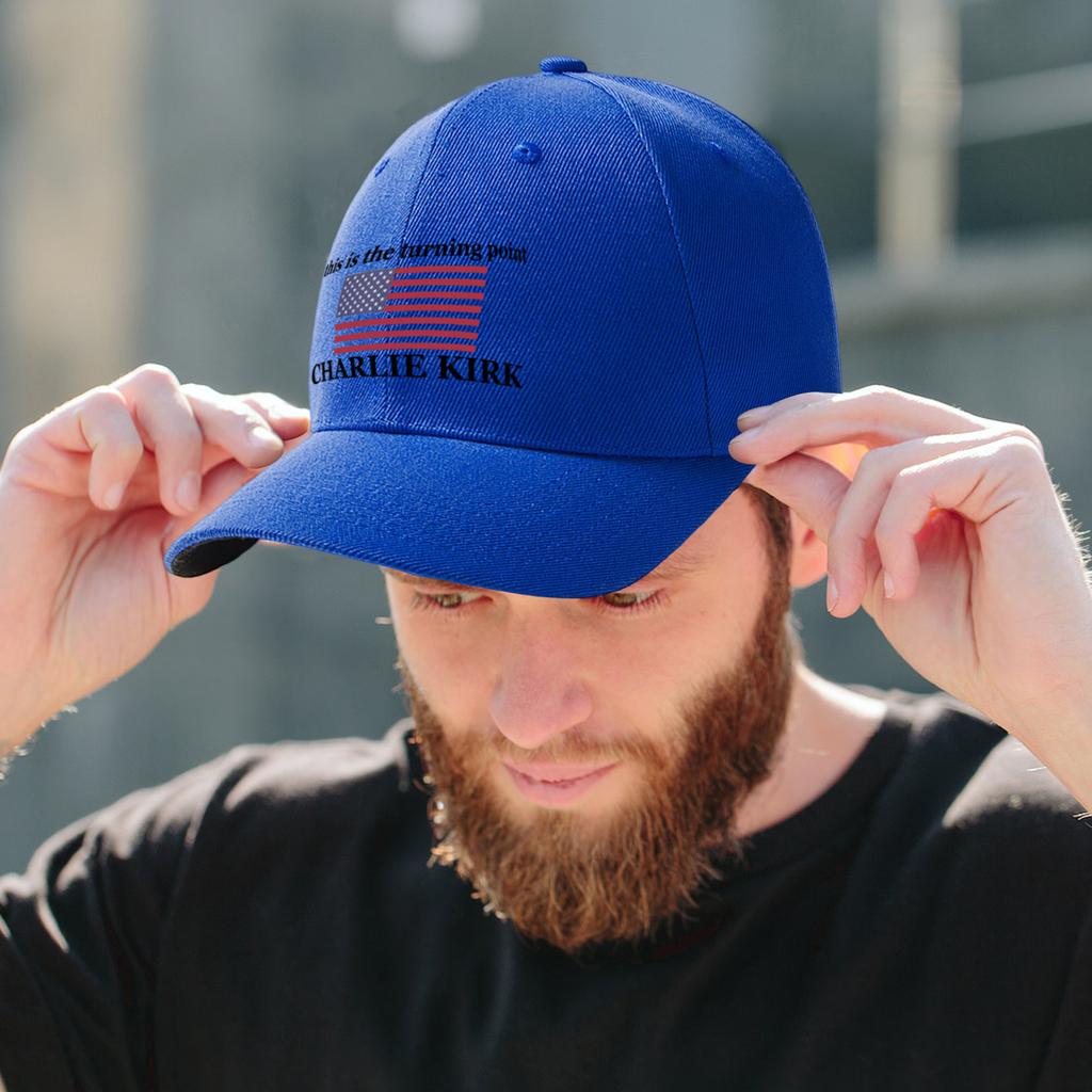 This Is The Turning Point Hat Pray For Charlie Kirk Hat For Men Women Adjustable Mens Baseball Hats Cap