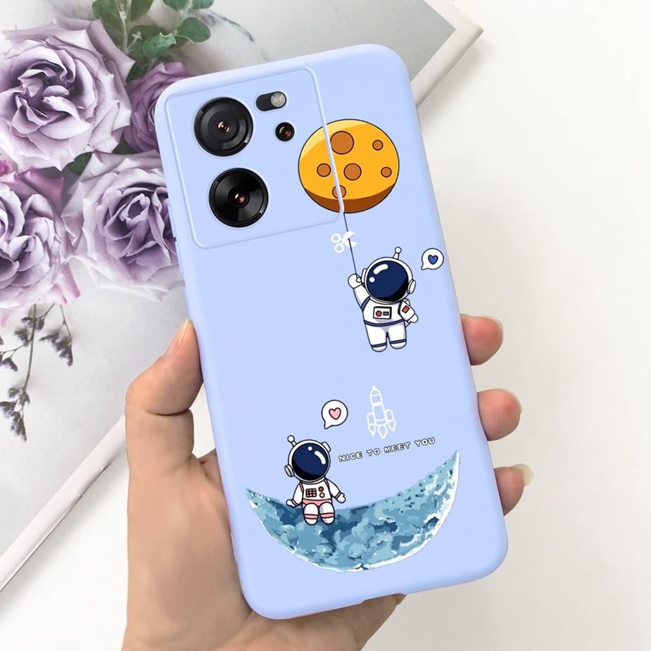 For Xiaomi 13T Pro Case Lovely Candy Painted Back Cover 6.67'' Soft Silicone Phone Case For Xiaomi Mi 13T Pro 13TPro Fundas Capa
