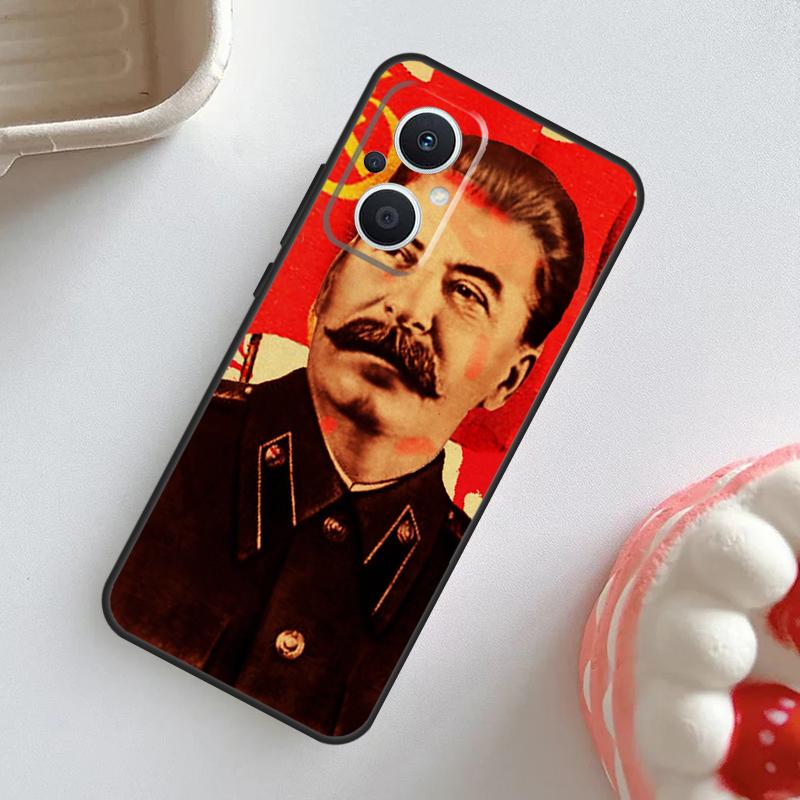 Soviet Union Leader Stalin Case For OPPO Reno 11F 8T 4Z 5Z 4 6 7 8 5 Lite 10 Pro OPPO Find X2 X3 Lite X5 X6 Pro Cover