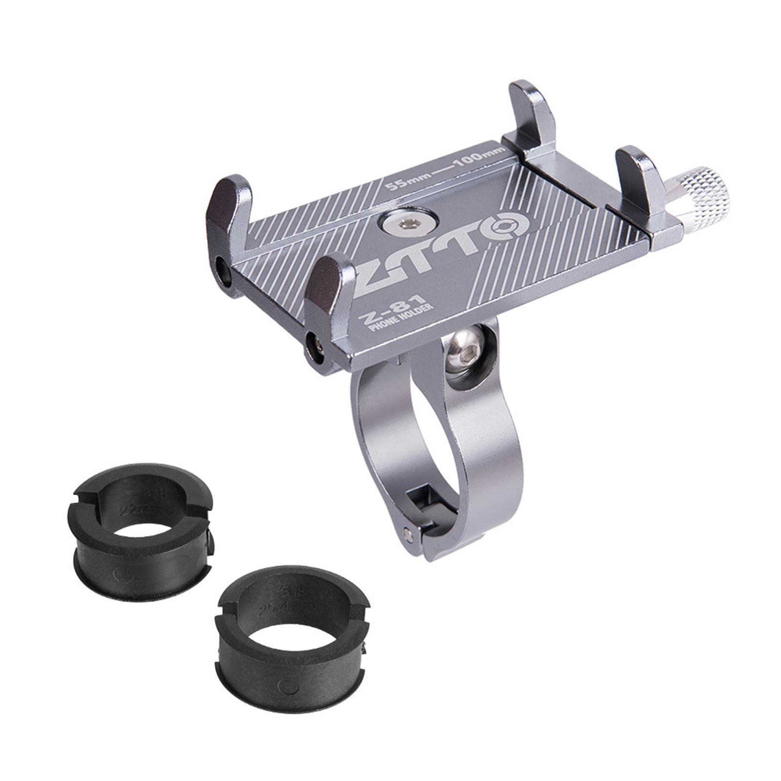 Support Téléphone Universel Pour Vélo - Guidon, Aluminium, Angle Réglable
