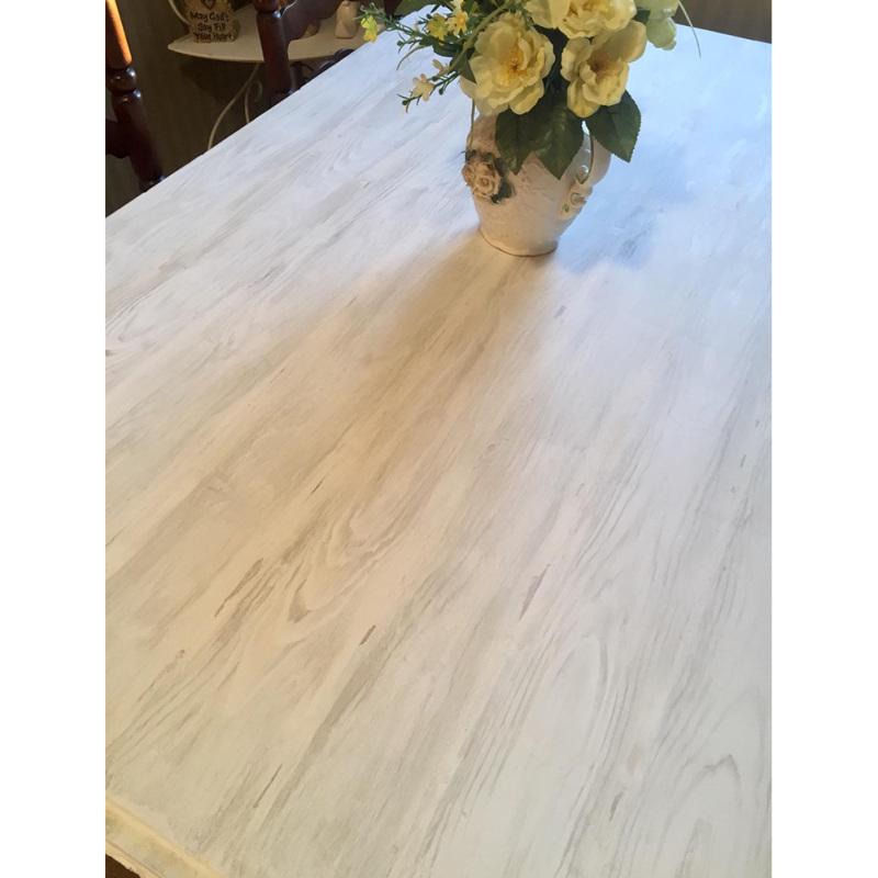 Blue Rubber Wood Grain Paint Roller DIY Graining Painting Tool with Handle for Home Use