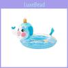 Cartoon Elephant Inflatable Swimming Ring For Children Thickened Pvc Swim Ring With Sponge Bottom