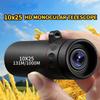 10x25 HD Long-Distance Monocular Telescope with Mobile Phone Photography Lens