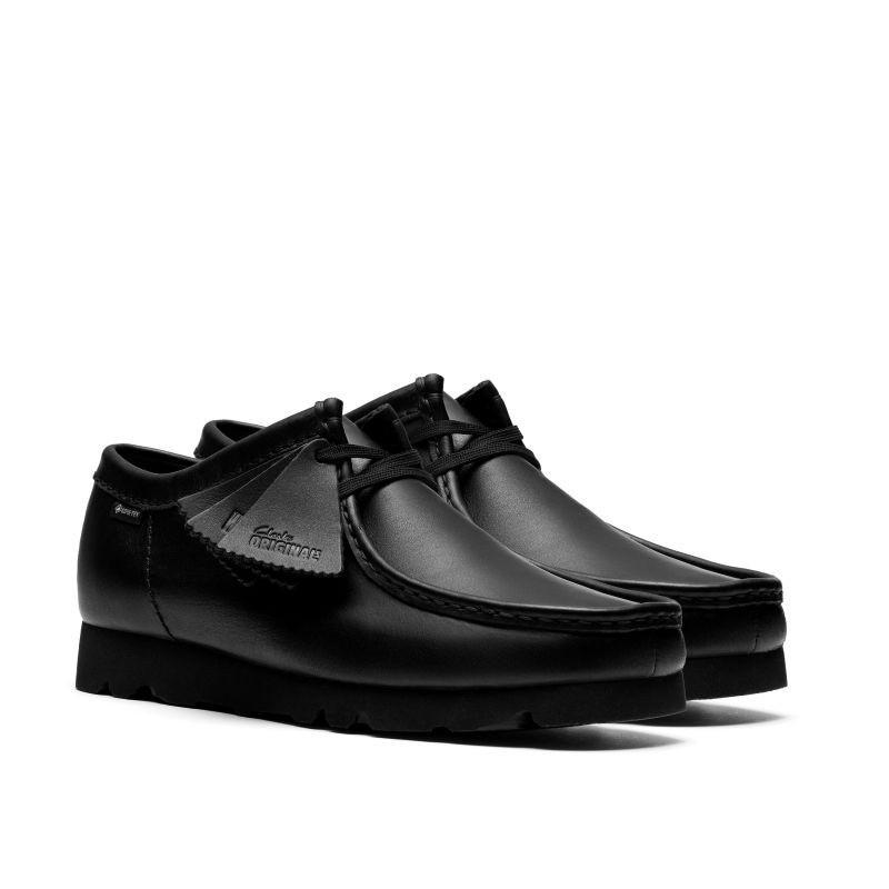 26183074 Clarks Wallabee GORE-TEX Black (Men`s)