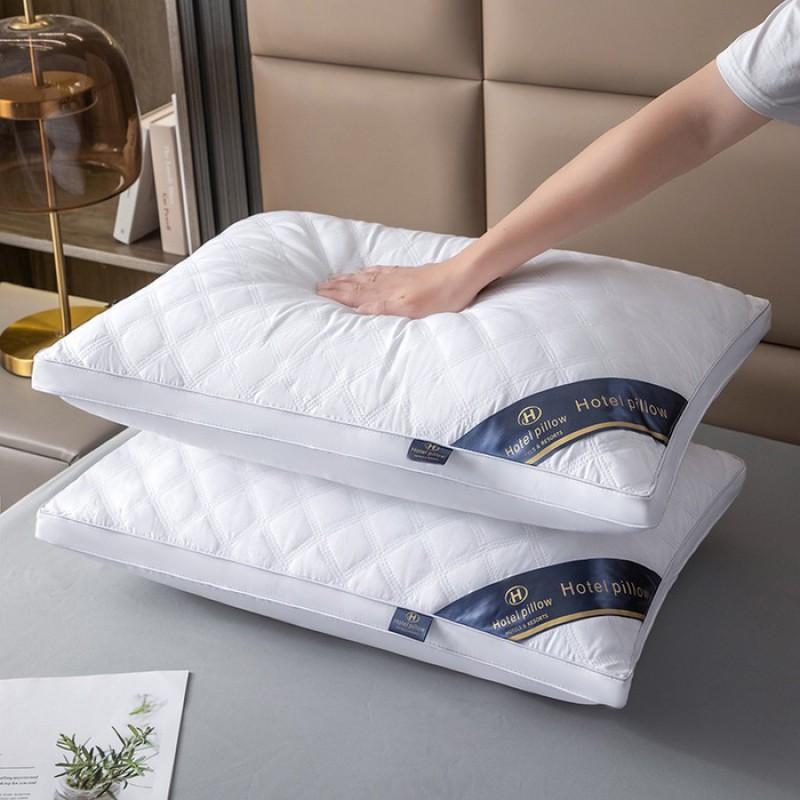 Memory Foam Alternative Pillow Neck Support Sleep Aid Adult Single Bed 48x74cm