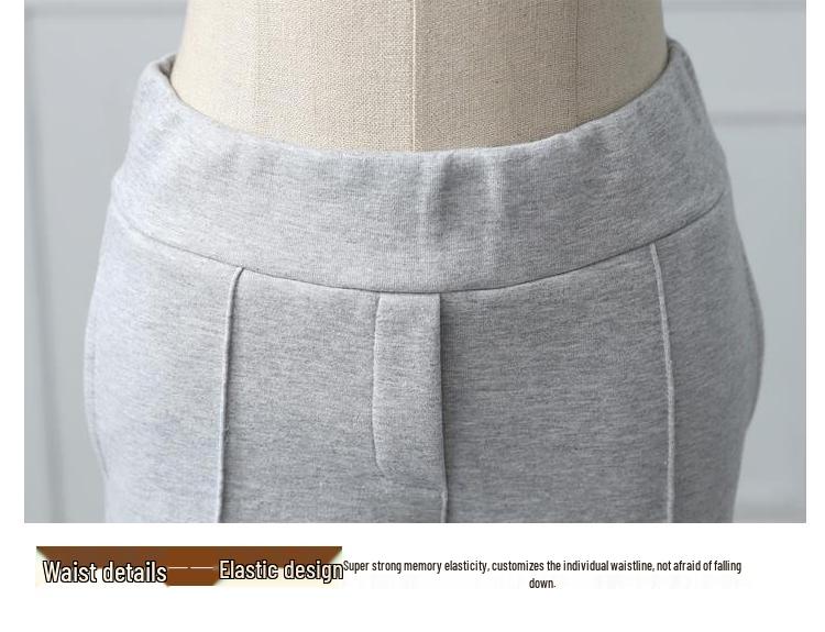 Spring 2024 Women's Two-Piece Slit Top & Cropped Pants Casual Set