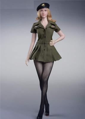 Scale Figure Fire Girl Toys FG070C Seamless Sexy American Military Uniform Body and Weapons Not [TOYBARJAPAN] 1/6 (head, Included)