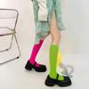 Kave Women'S Knee High Socks  New Fashion Colorful Stockings Middle Tube Socks Cosplays Calf Socks Long Boot Stockings Gifts