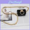 Metal Chain Bag Accessory With Letter Pattern For Women Outdoor Fashion