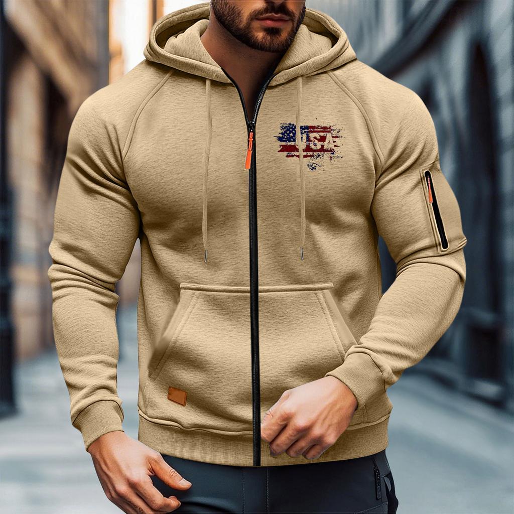 Survêtement de sport à capuche unisexe, tenues de course, pull à manches longues, sweat-shirt à capuche