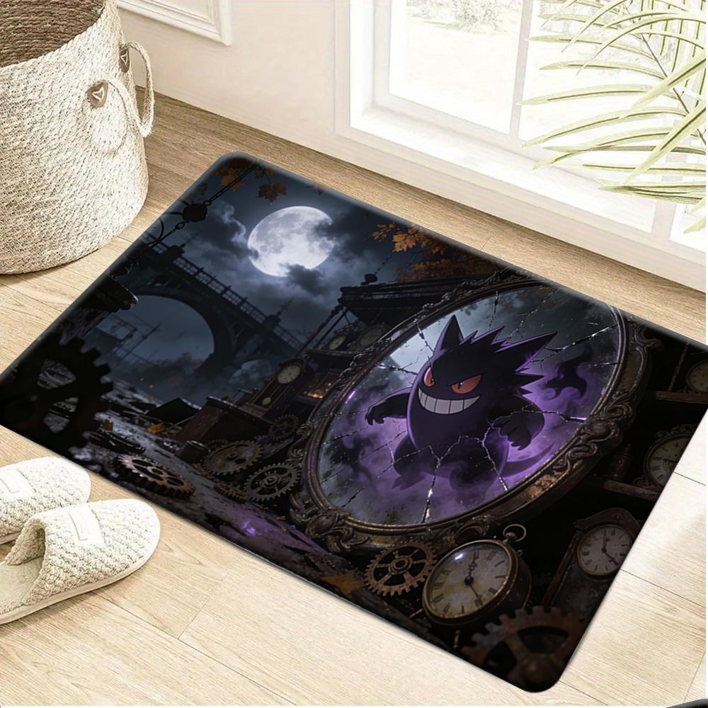Deep Sea Underwater Pokemon Scenery Print Soft Absorbent Non-Slip Indoor Home Entryway Bathroom Floor Doormat Rug