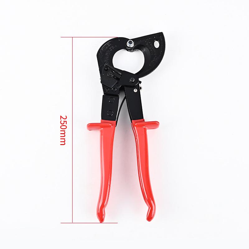Ratchet Electrician Tool: 325A Cable Cutter & 520A Wire Stripper for Copper and Aluminum Pliers