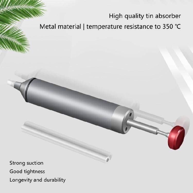 Soldering Sucker Desoldering Pump Aluminum Tin Remove Pen Powerful Vacuum