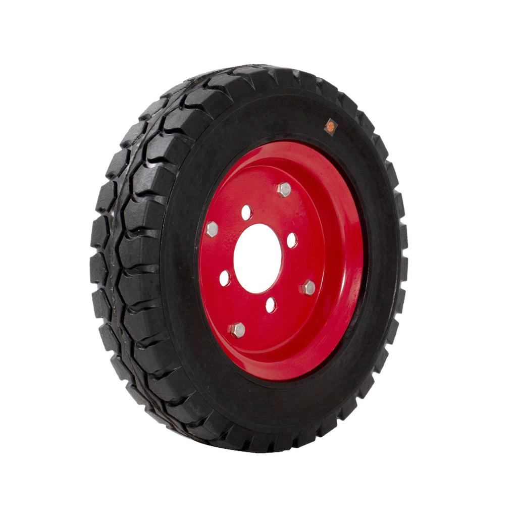 16-inch Solid Rubber Tires for Electric Tricycle and Construction Handcart