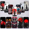 NH34 Japan Samurai Mask New High-End Shell Phone Case for iPhone 16 15 14 13 12 Pro Max Plus Mini