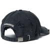 Nomanual Slash Ball Cap   Washed Black