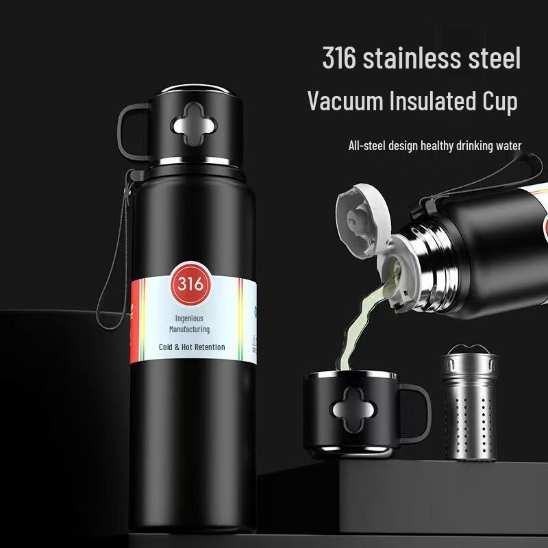 CMSH J5 316 Stainless Steel Insulated Tea Infuser Bottle