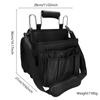 NEW Large Capacity Black Cosmetic Brush Storage Bag Artist Waist Bags Hair Stylist Makeup Holder Multifunctional Barber Tools